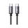 Kabel USAMS Kabel U91 60W USB-C do USB-C 1m stalowy